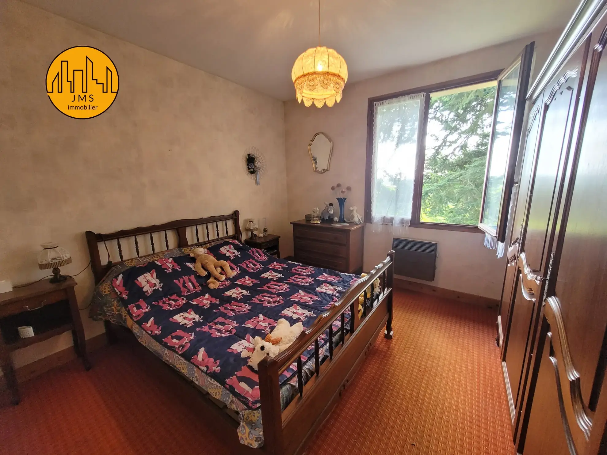 Maison familiale avec jardin à Tronget - 90 m², 3 chambres, terrain de 675 m² 