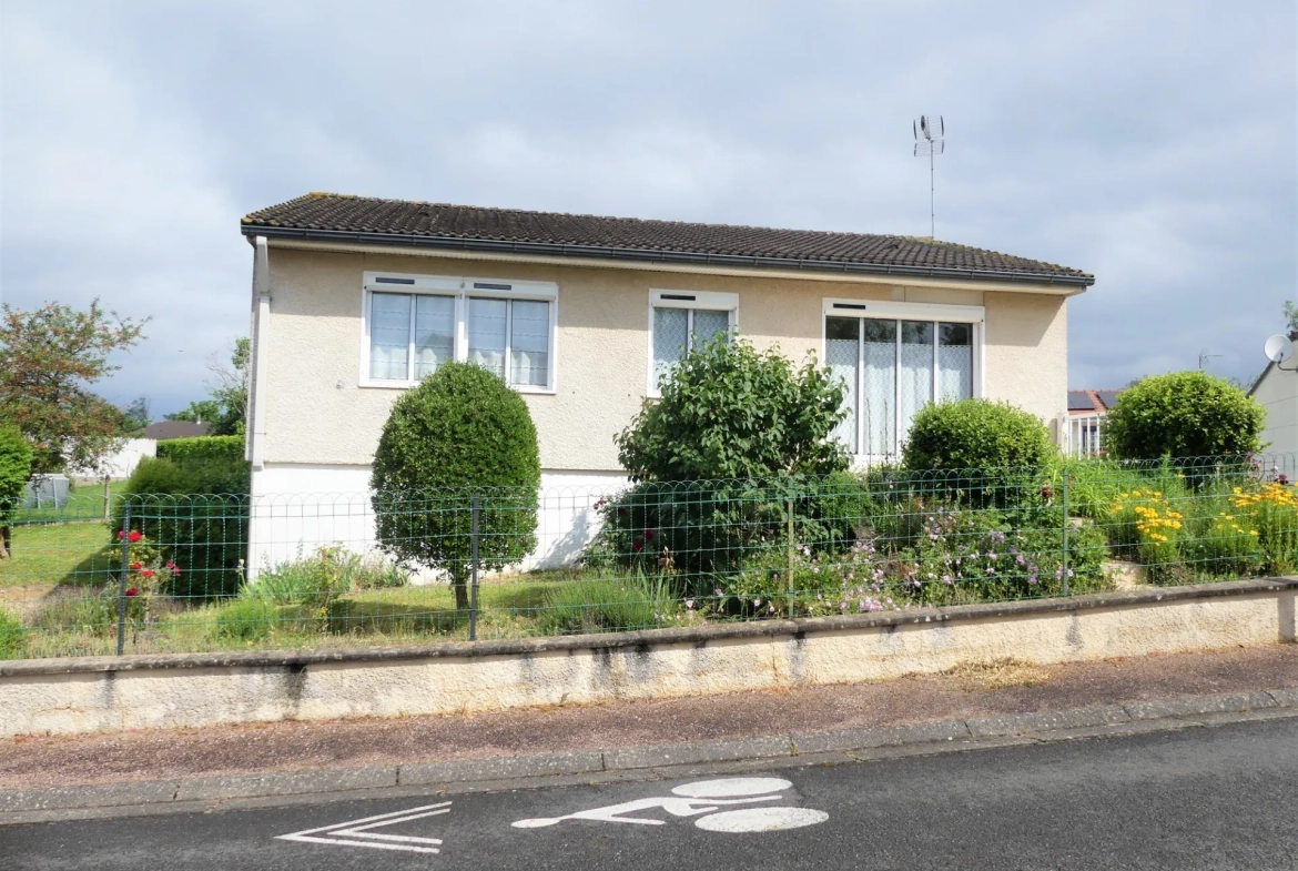 Joli pavillon avec sous-sol à Magny-Cours – 3 chambres, potentiel élevé 