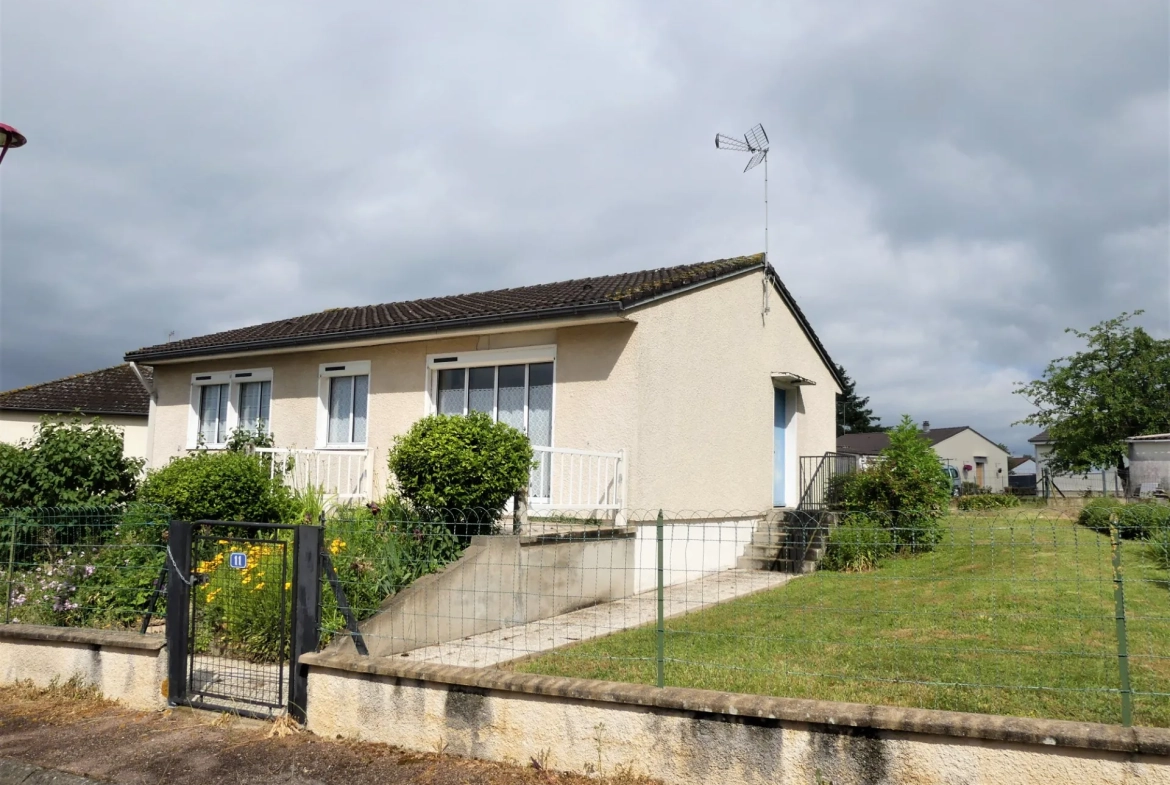 Joli pavillon avec sous-sol à Magny-Cours – 3 chambres, potentiel élevé 