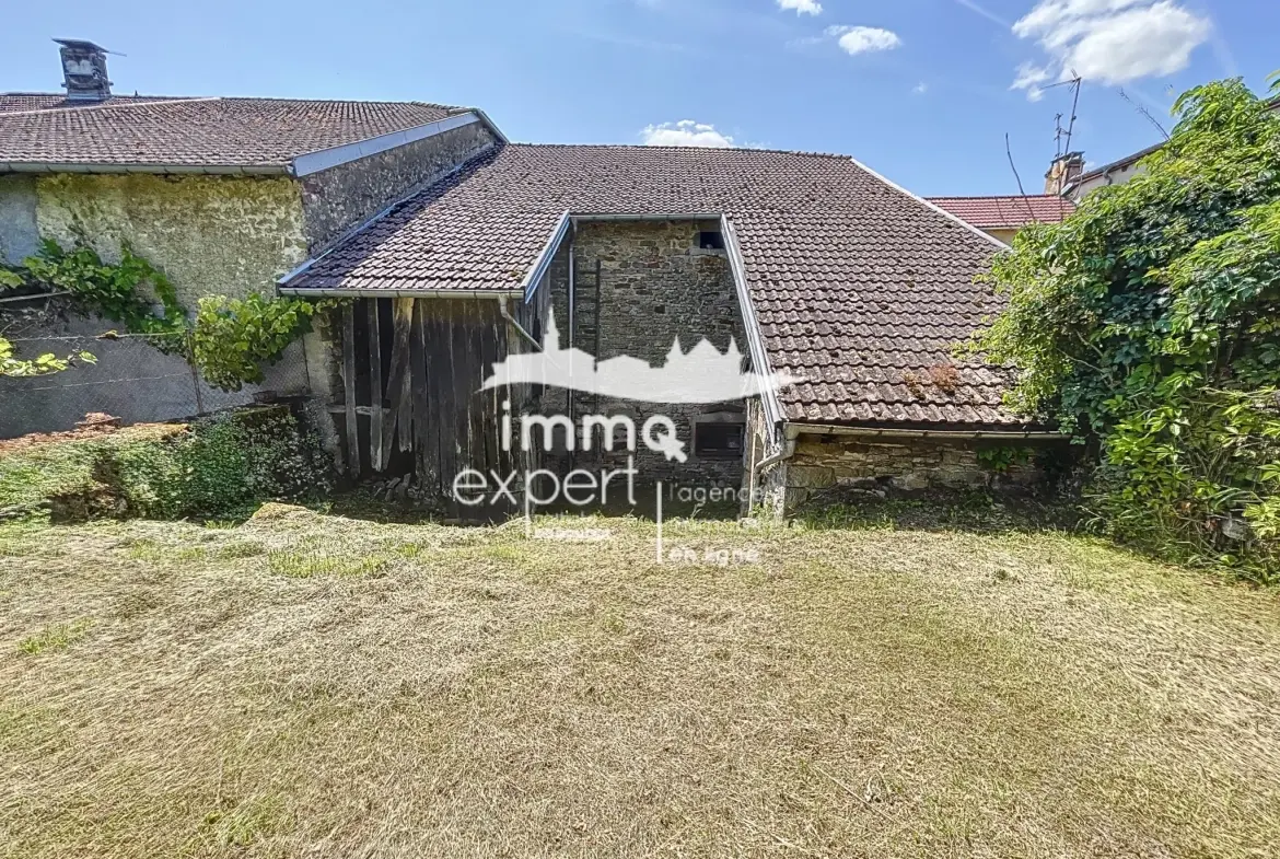 Maison de village à rénover à Senonges avec jardin de 450 m2 