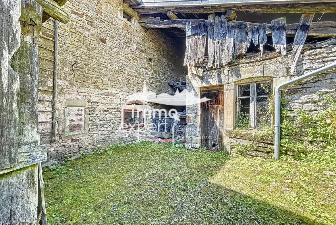 Maison de village à rénover à Senonges avec jardin de 450 m2 