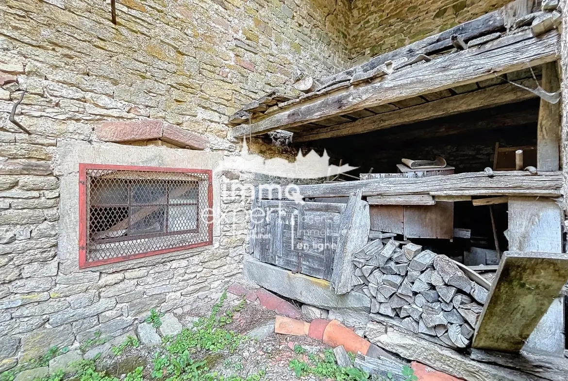 Maison de village à rénover à Senonges avec jardin de 450 m2 