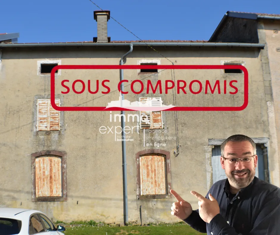 Maison de village à rénover à Senonges avec jardin de 450 m2 