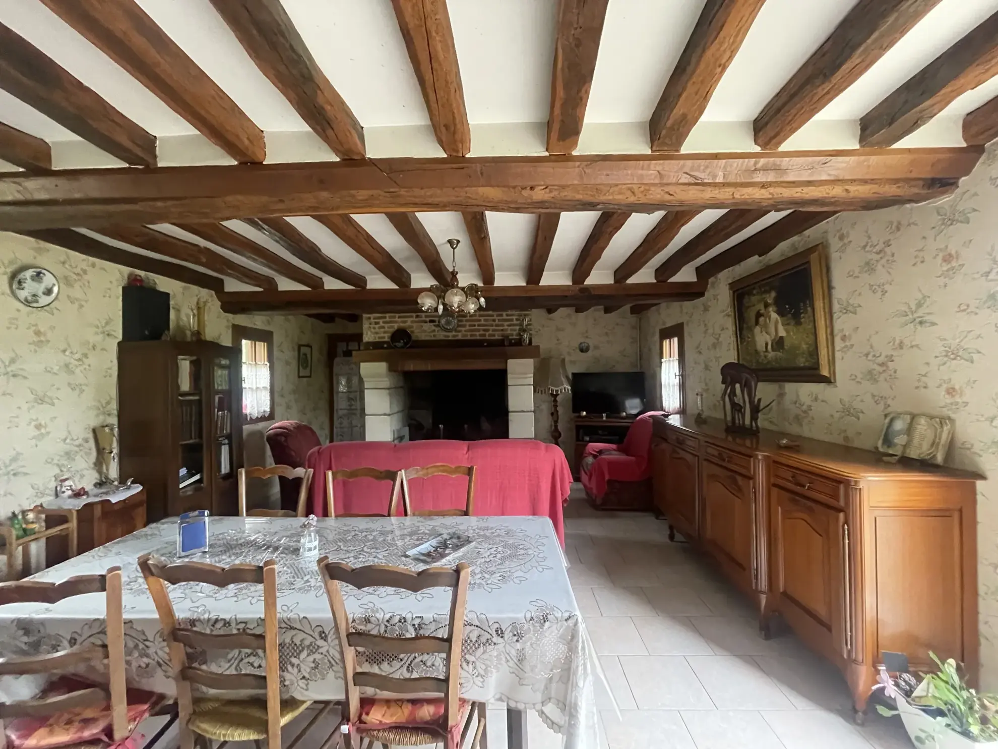 Longère normande de 97 m² avec terrain et plans d’eau à Canapville 