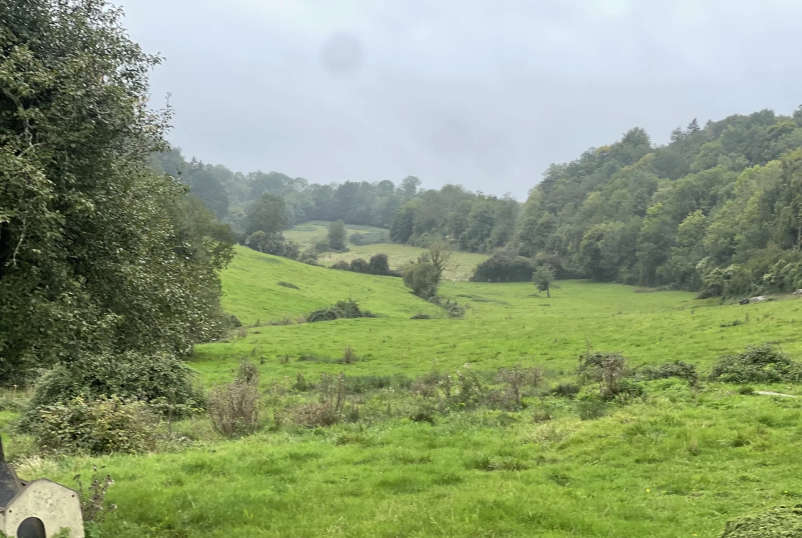 Longère normande de 97 m² avec terrain et plans d’eau à Canapville 