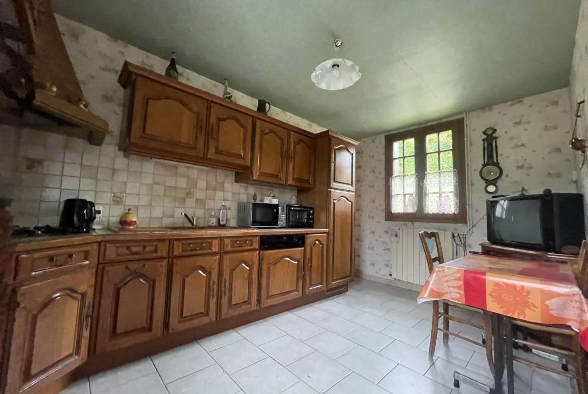 Longère normande de 97 m² avec terrain et plans d’eau à Canapville 