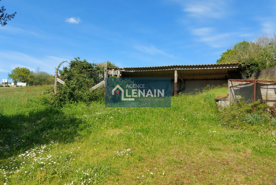 Terrain à bâtir de 3538 m² près des Herbiers en Vendée 