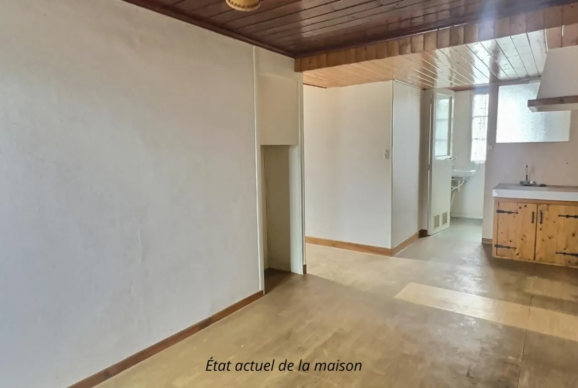 Ensemble immobilier de 122 m² à Lugrin, proche d'Évian avec potentiel de rénovation 