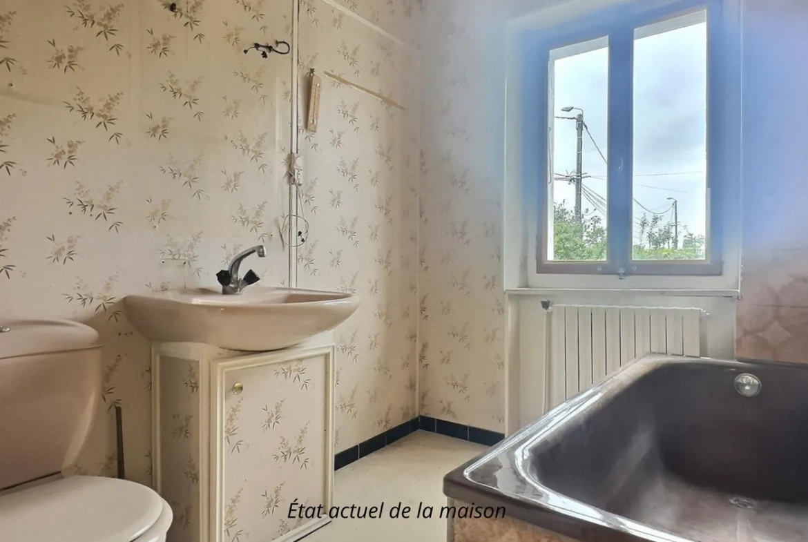 Ensemble immobilier de 122 m² à Lugrin, proche d'Évian avec potentiel de rénovation 