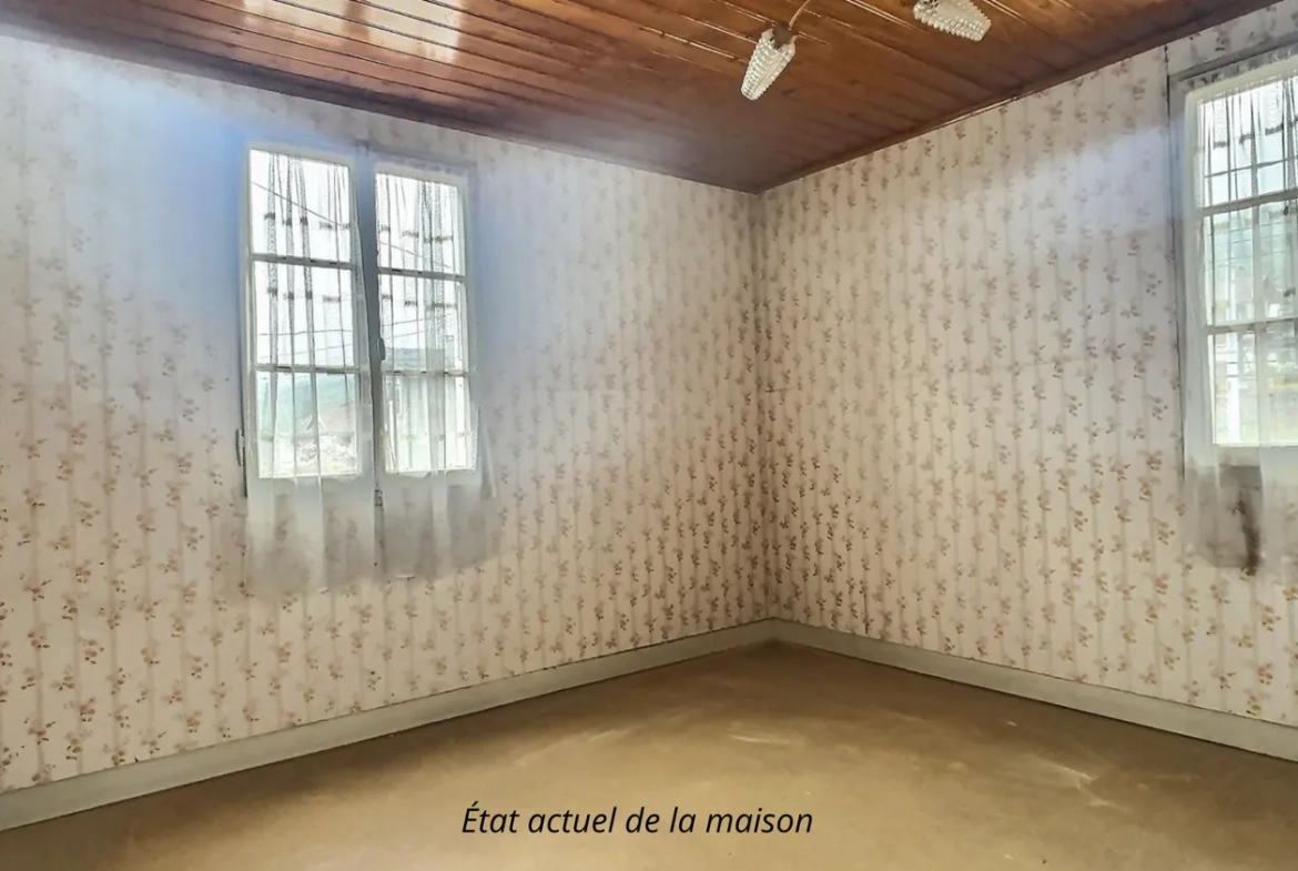 Ensemble immobilier de 122 m² à Lugrin, proche d'Évian avec potentiel de rénovation 
