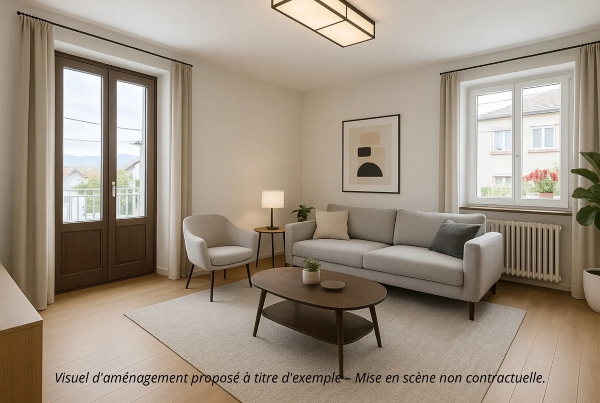 Ensemble immobilier de 122 m² à Lugrin, proche d'Évian avec potentiel de rénovation 