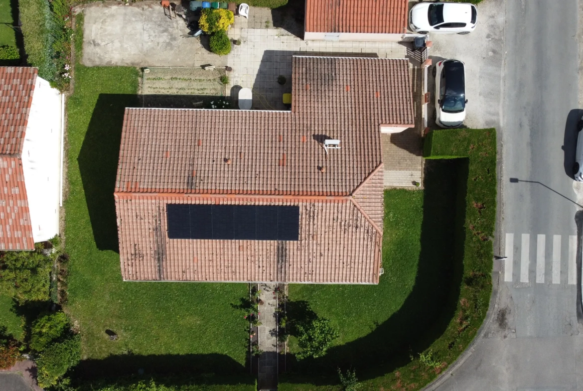 Belle maison 4 chambres à Boe – Plain-pied, jardin et économies d’énergie 