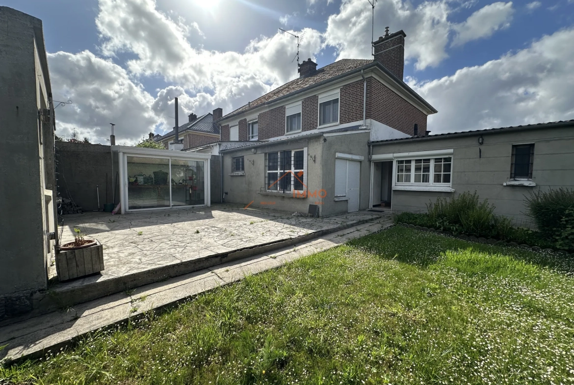Maison à vendre à Bellaing avec jardin, dépendance et 3 chambres 