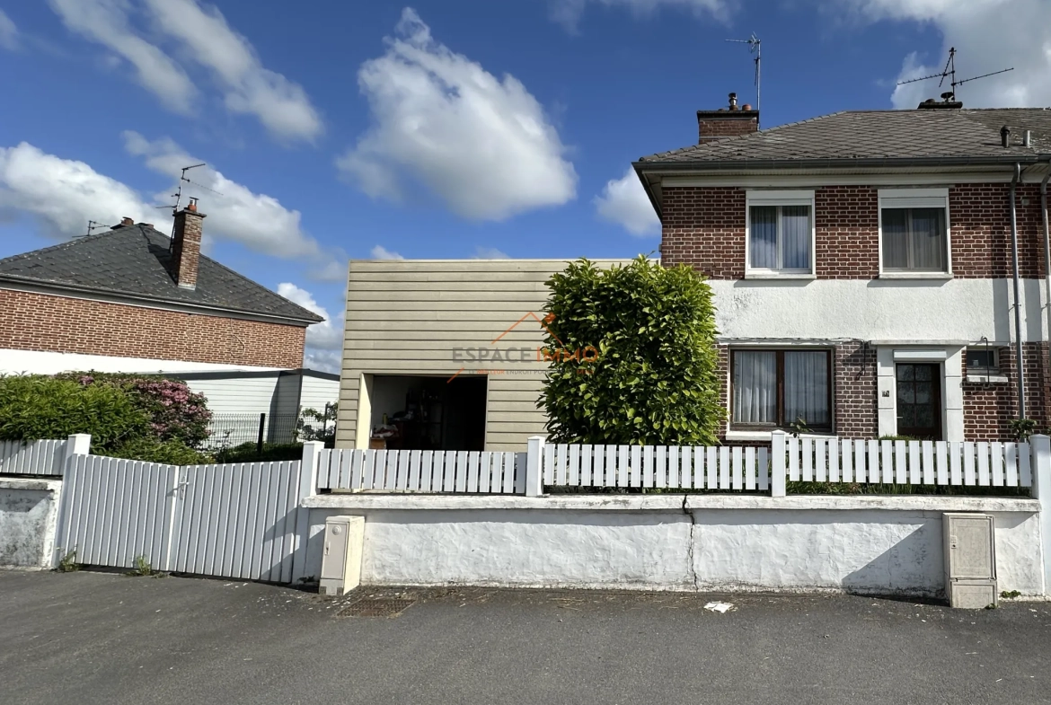 Maison à vendre à Bellaing avec jardin, dépendance et 3 chambres 