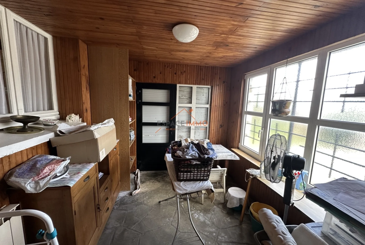 Maison à vendre à Bellaing avec jardin, dépendance et 3 chambres 