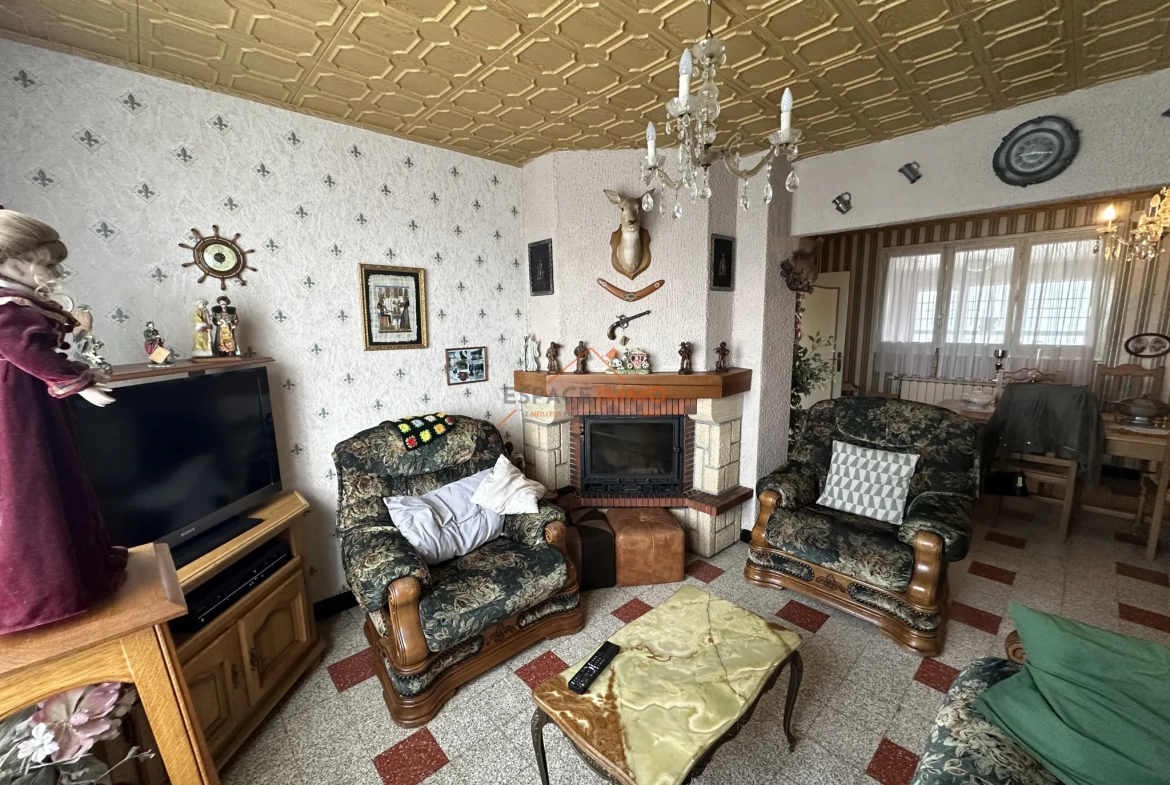 Maison à vendre à Bellaing avec jardin, dépendance et 3 chambres 