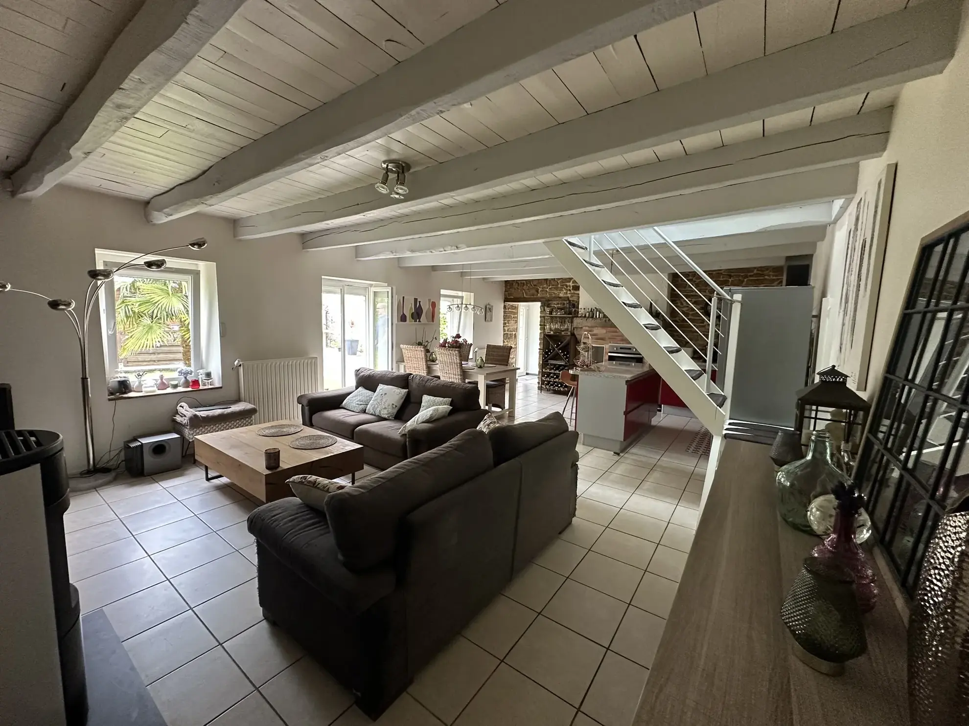 Charmante longère en pierre à Camors, proche de la forêt, 90 m² habitables avec potentiel d'extension 