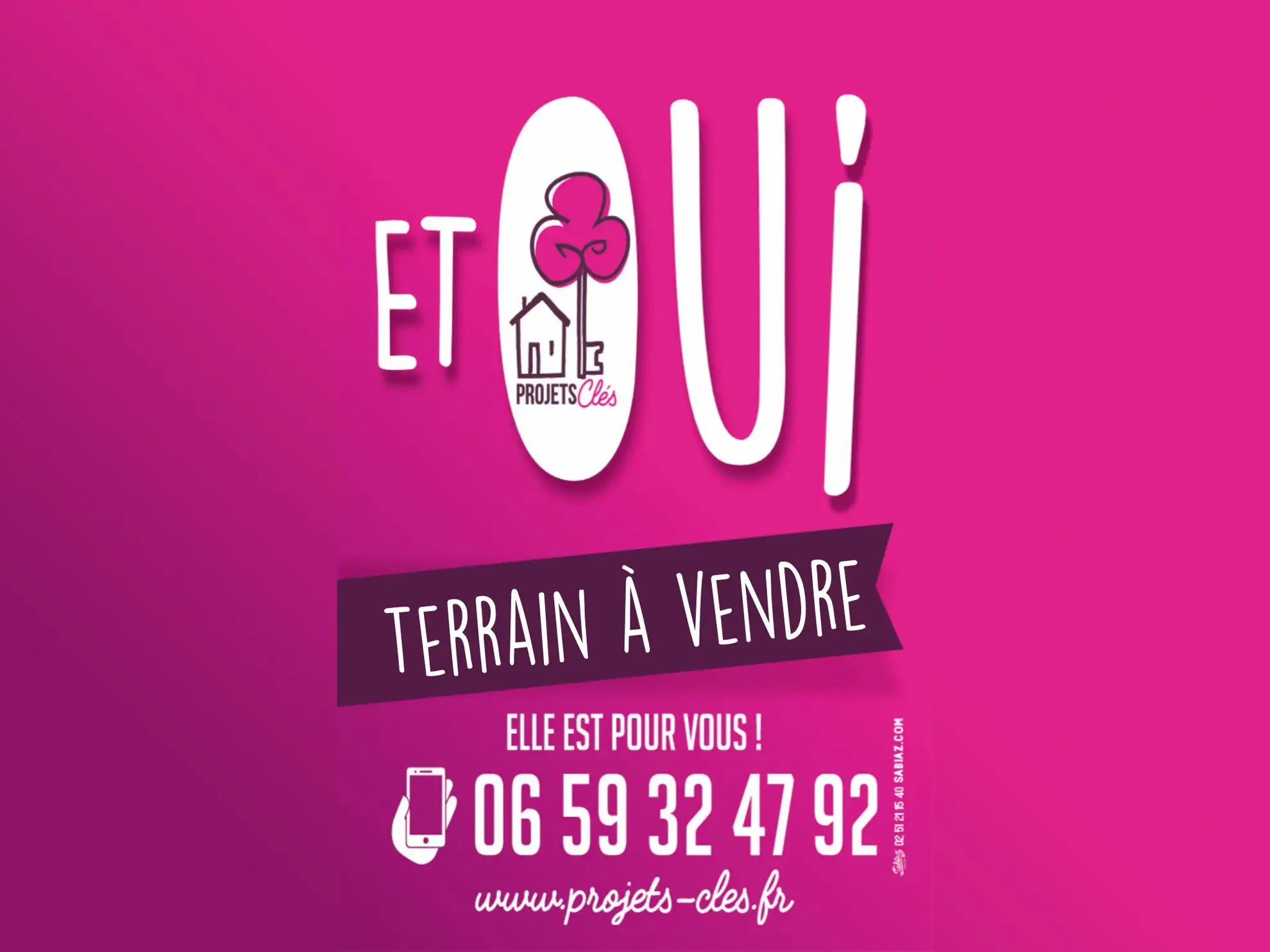 Terrain de 771 m² à Grosbreuil, Opportunité à Saisir – Non viabilisé et hors lotissement 