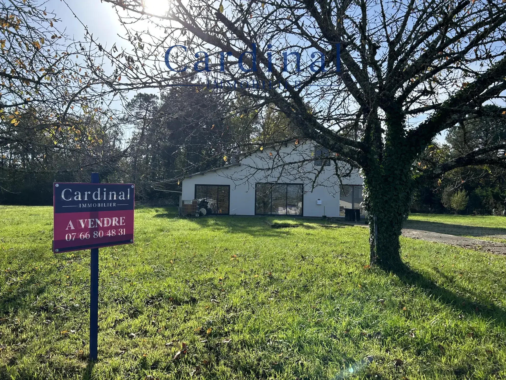 Maison à finir de rénover avec grand parc à Coursac – Potentiel exceptionnel 