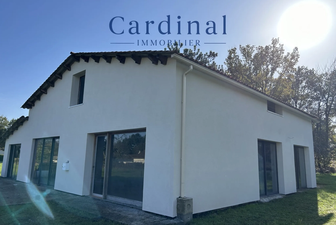 Maison à finir de rénover avec grand parc à Coursac – Potentiel exceptionnel 