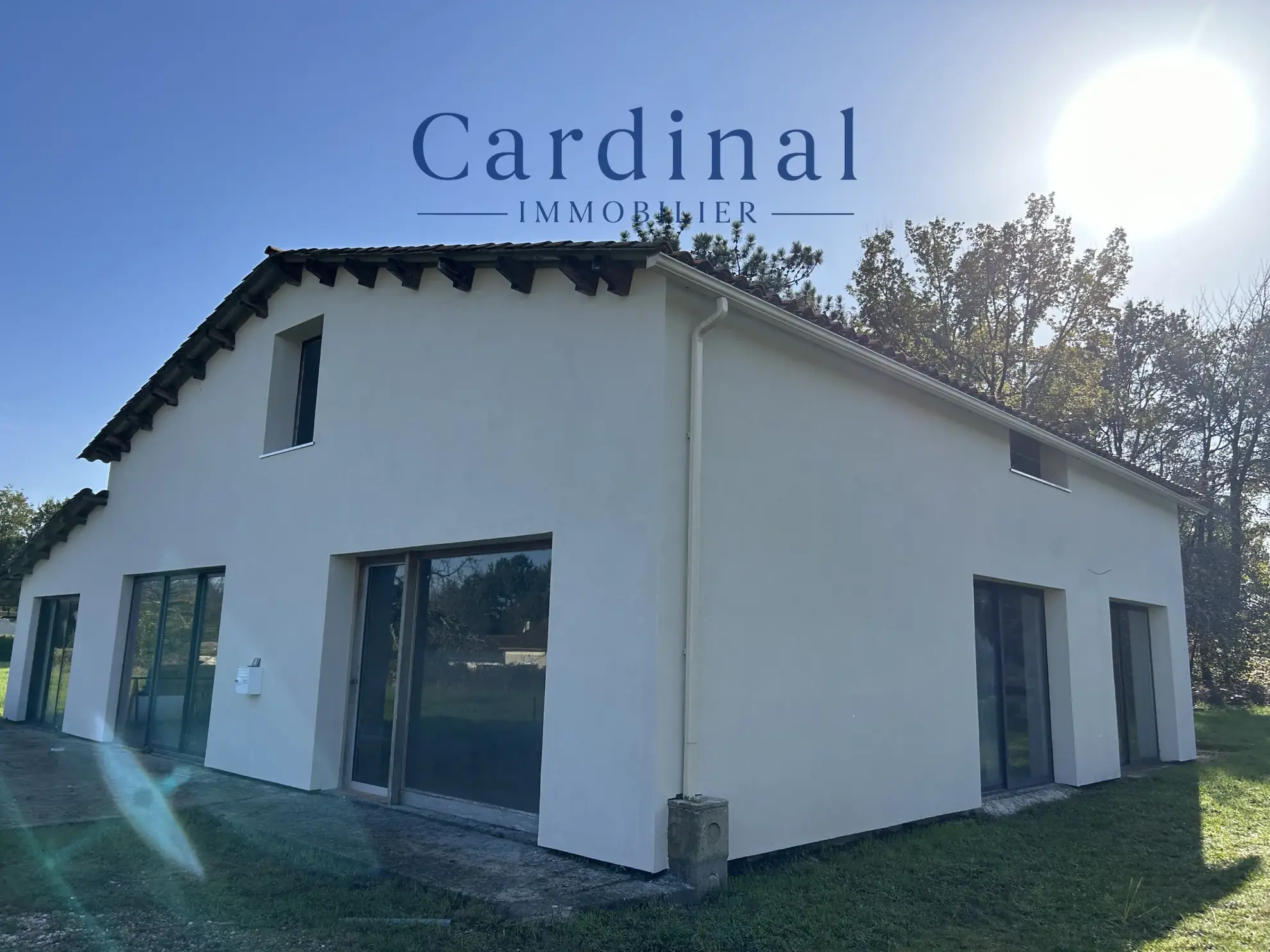 Maison à finir de rénover avec grand parc à Coursac – Potentiel exceptionnel 