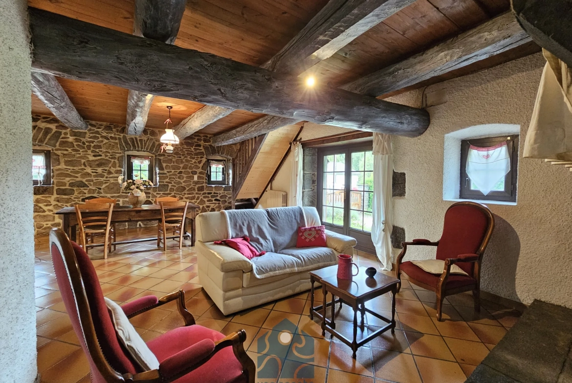 Maison 124 m² avec jardin et hangar près du Mont-Dore 