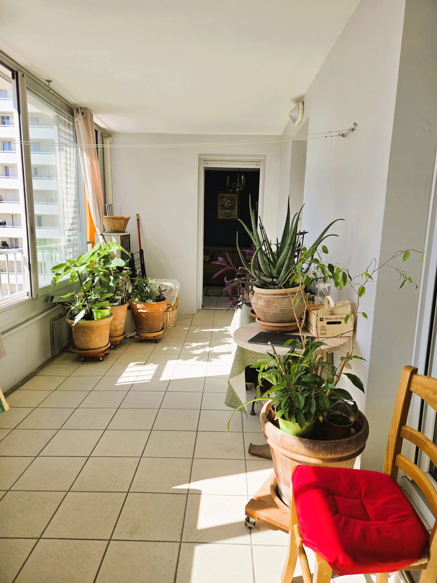 Appartement 3 pièces à Marseille proche gare Saint Charles avec terrasse et parking 