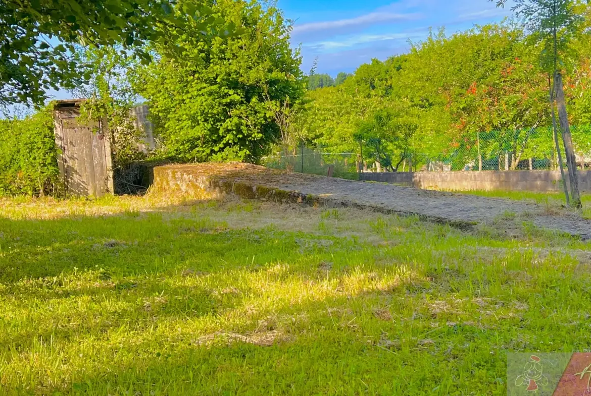 Charmante maison en pierre à vendre à Our, environnement calme, dépendances et grand terrain 