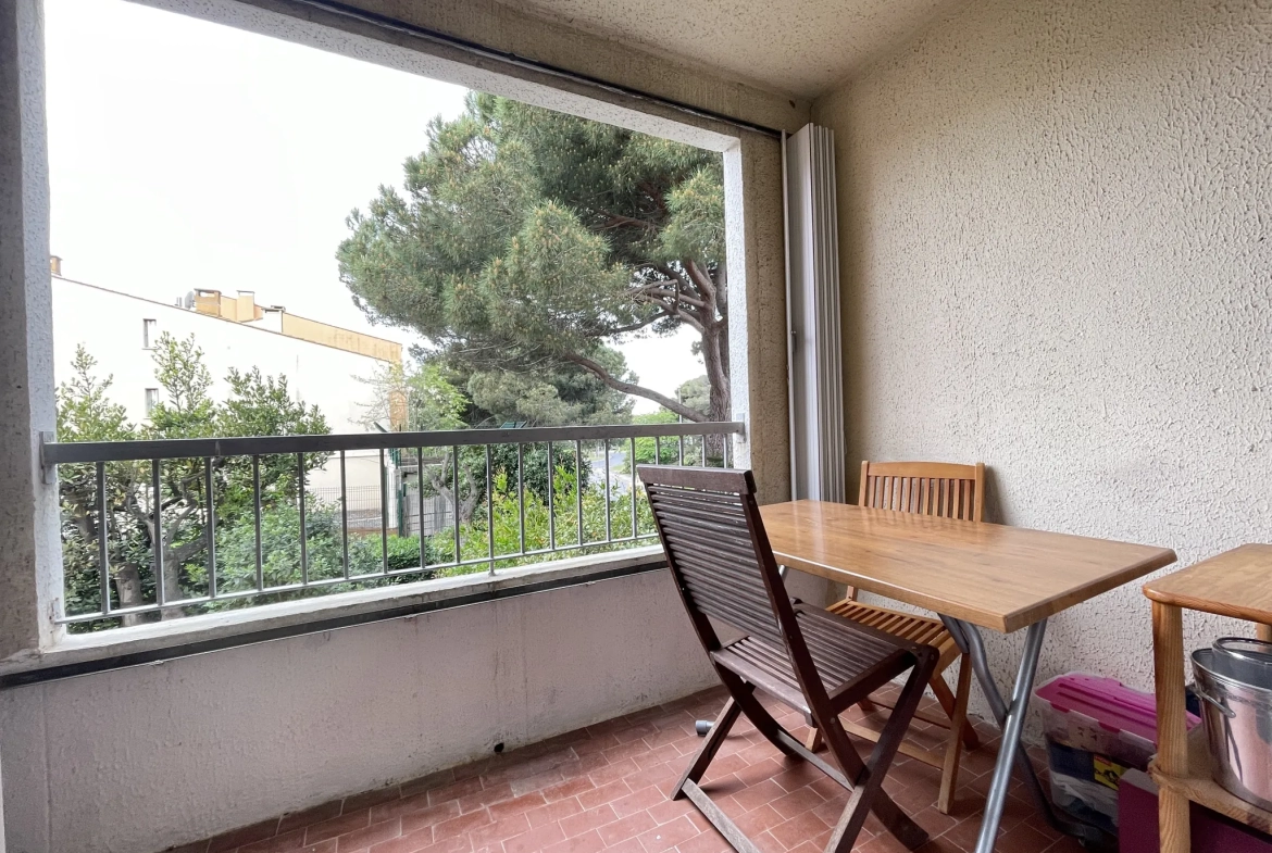 Studio rénové avec terrasse proche de la plage au Cap d’Agde 