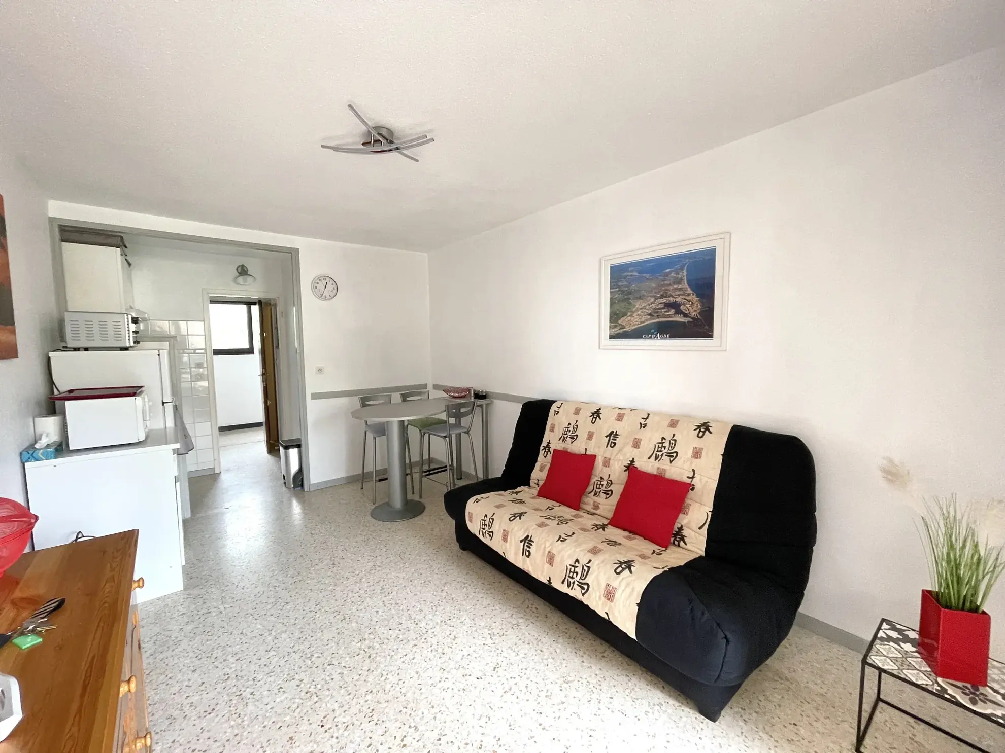 Studio rénové avec terrasse proche de la plage au Cap d’Agde 