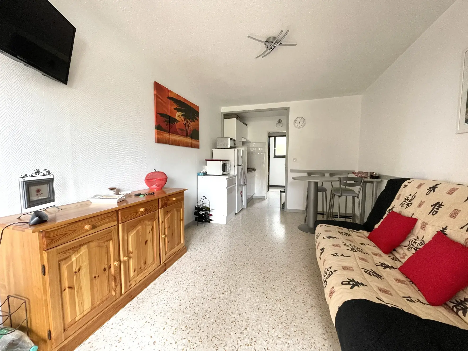 Studio rénové avec terrasse proche de la plage au Cap d’Agde 