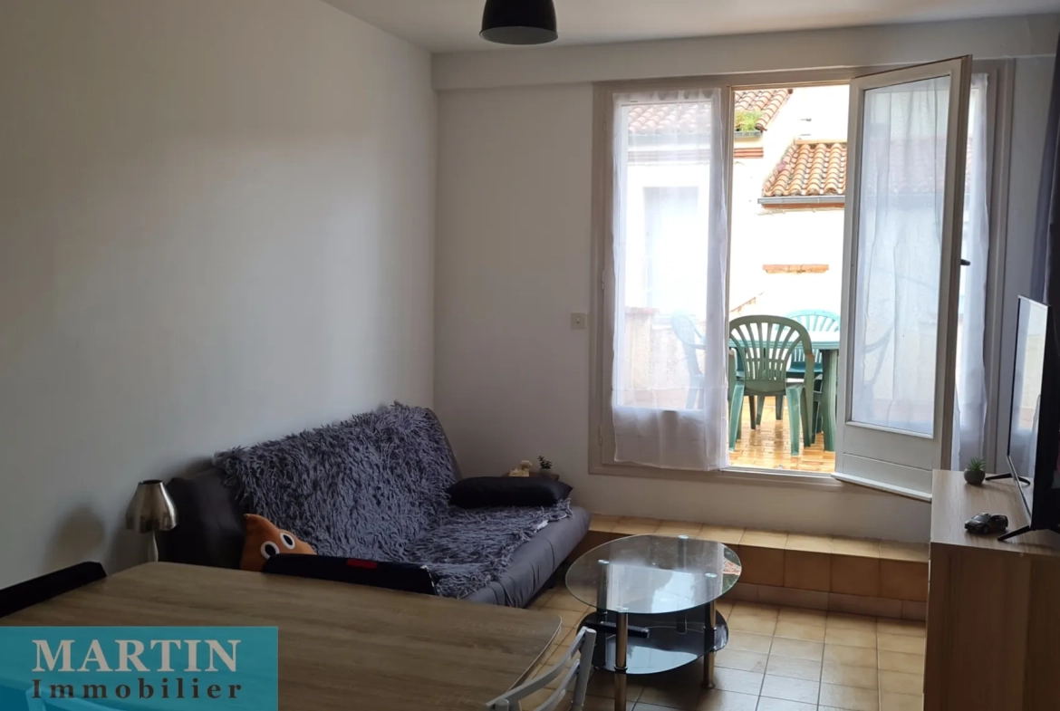 Appartement F2 avec Terrasse à Amélie-les-Bains - Investissement ou Résidence Secondaire 