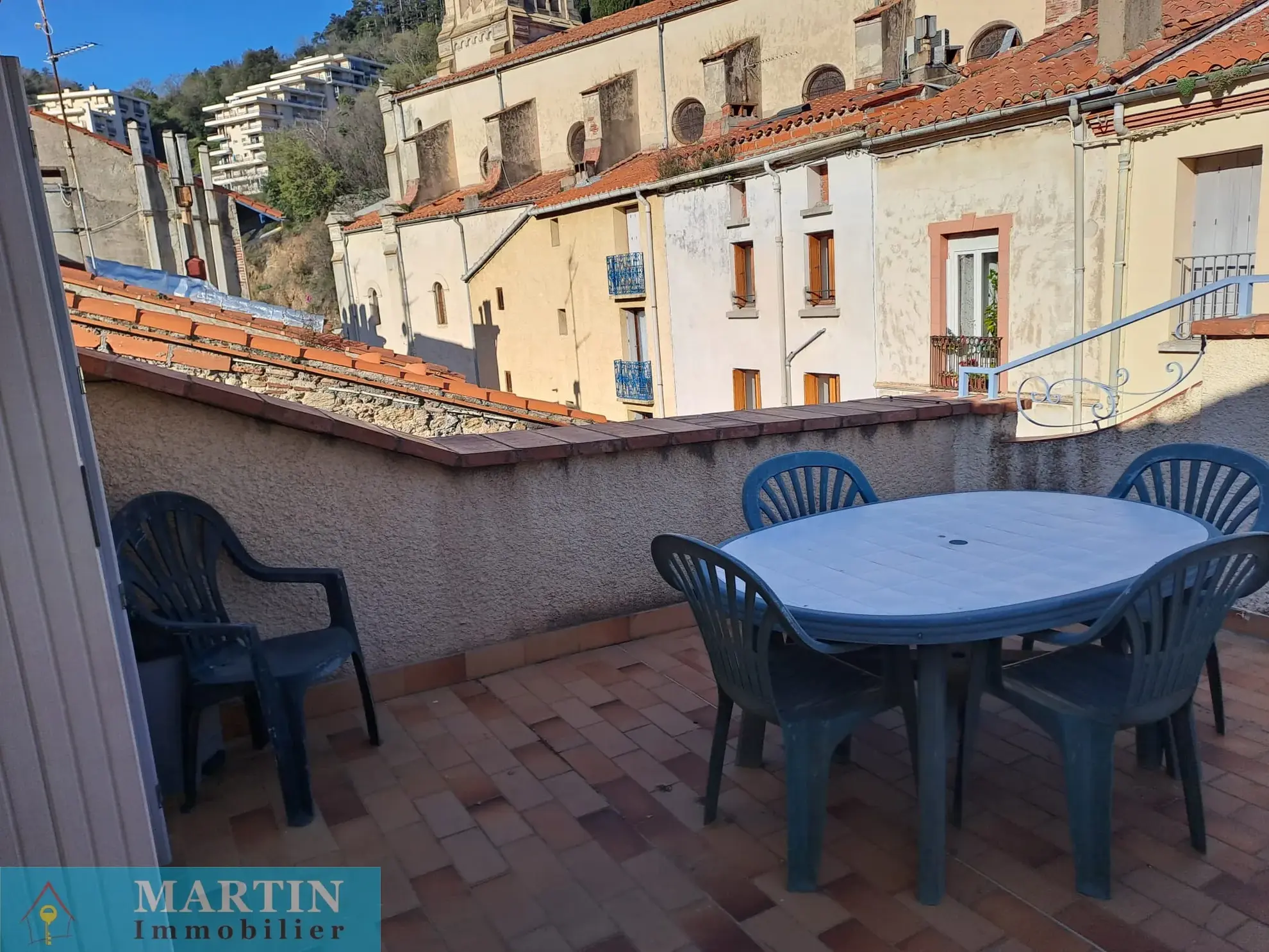 Appartement F2 avec Terrasse à Amélie-les-Bains - Investissement ou Résidence Secondaire 