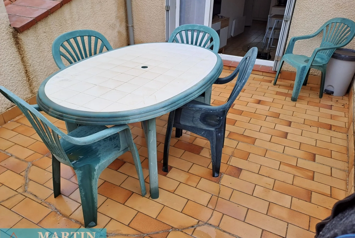 Appartement F2 avec Terrasse à Amélie-les-Bains - Investissement ou Résidence Secondaire 