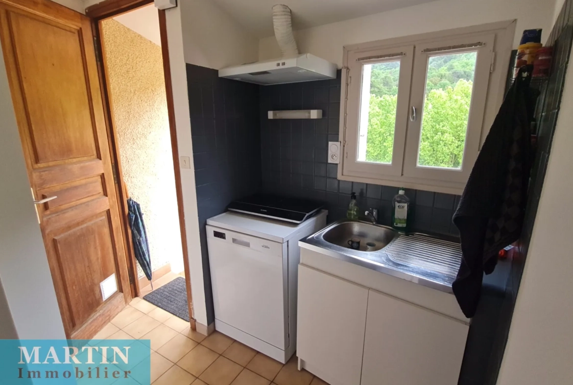 Appartement F2 avec Terrasse à Amélie-les-Bains - Investissement ou Résidence Secondaire 
