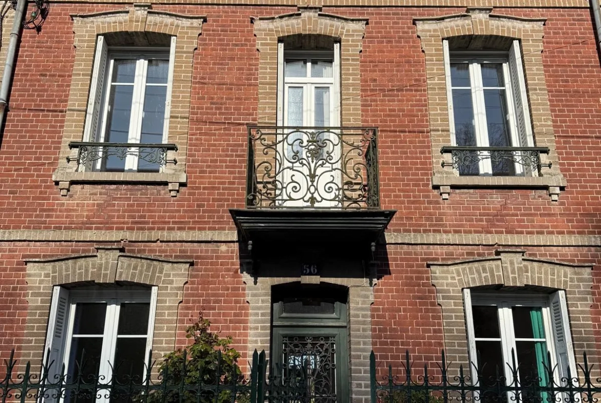 Maison bourgeoise de 122 m² avec jardin au centre-ville d'Eu 