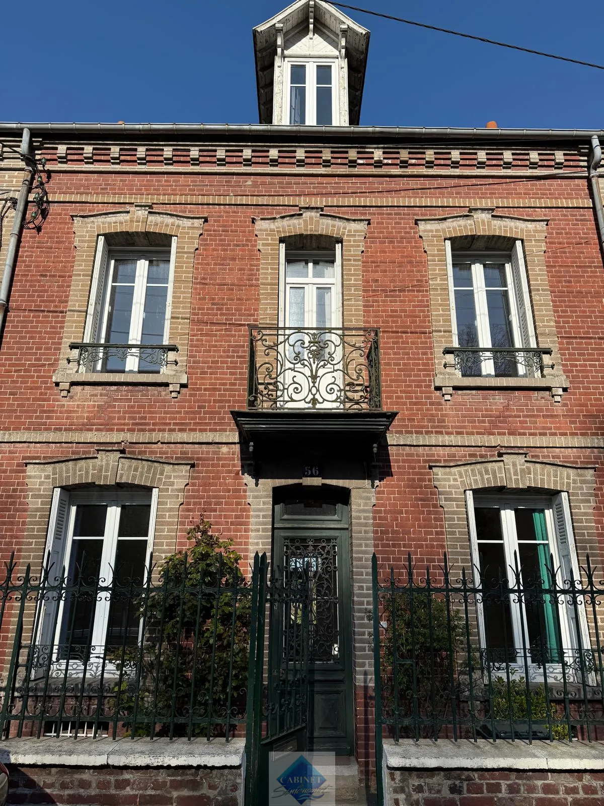 Maison bourgeoise de 122 m² avec jardin au centre-ville d'Eu 