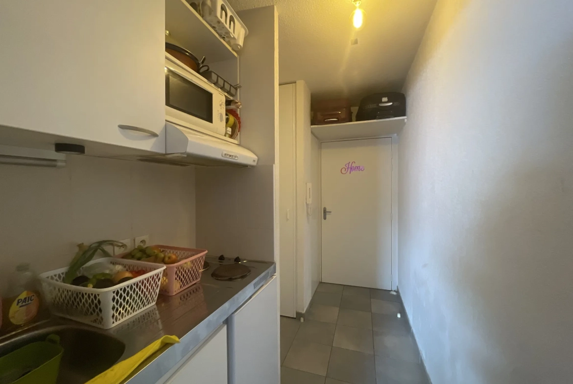 Studio à Toulon de 21,3 m² proche Clinique St Michel - Investissement locatif 