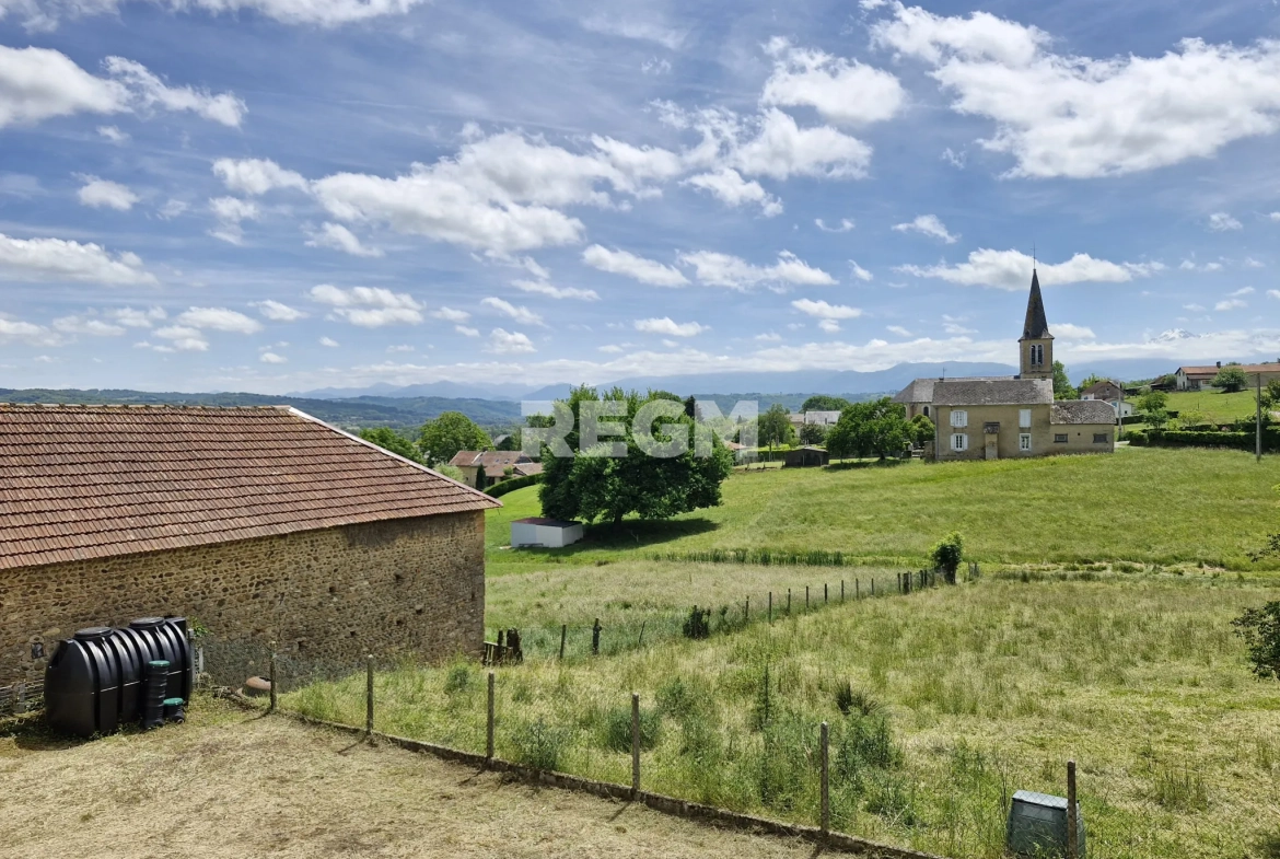 Maison à rénover proche de Tournay avec potentiel locatif et vue dégagée 