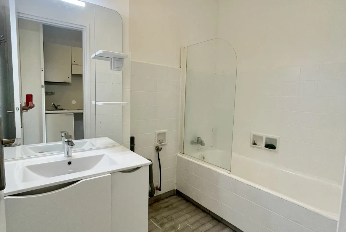 Studio lumineux de 25 m² avec parking au Cannet – Idéal pour achat ou investissement 