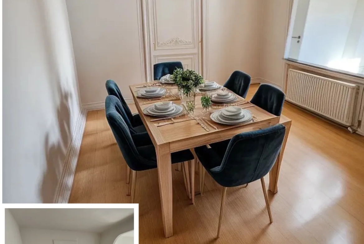 Spacieux appartement de 93 m² avec combles isolés à Saint-Louis proche Bâle 