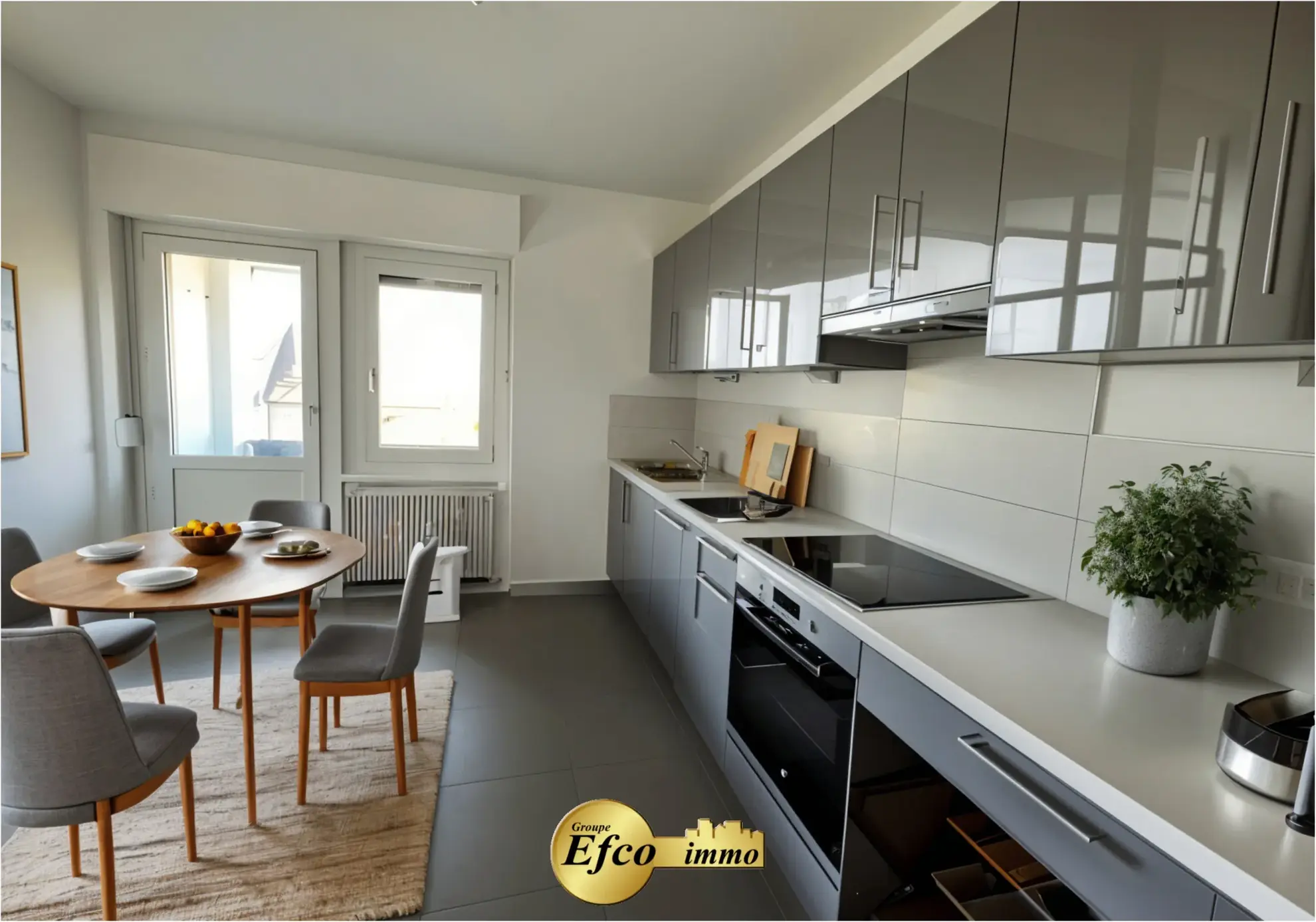 Spacieux appartement de 93 m² avec combles isolés à Saint-Louis proche Bâle 