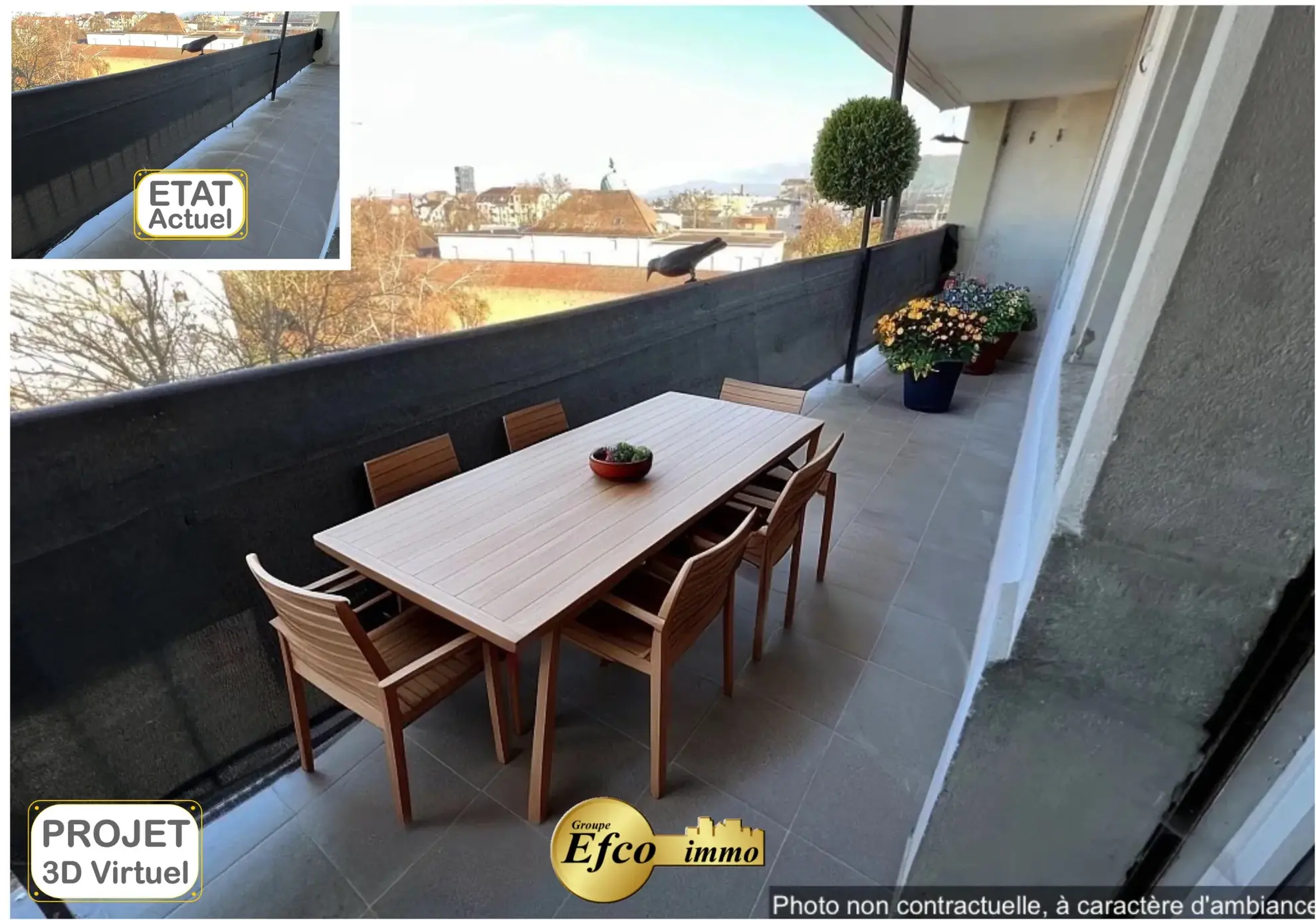 Spacieux appartement de 93 m² avec combles isolés à Saint-Louis proche Bâle 