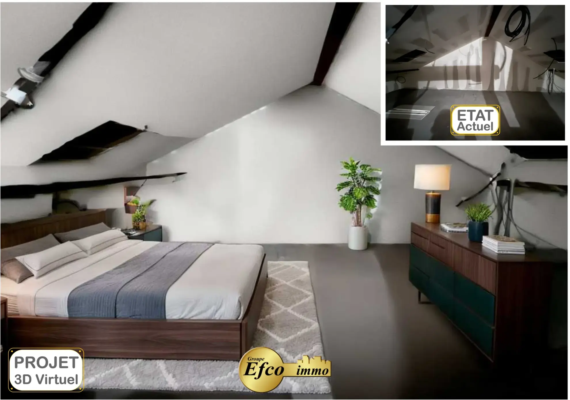 Spacieux appartement de 93 m² avec combles isolés à Saint-Louis proche Bâle 