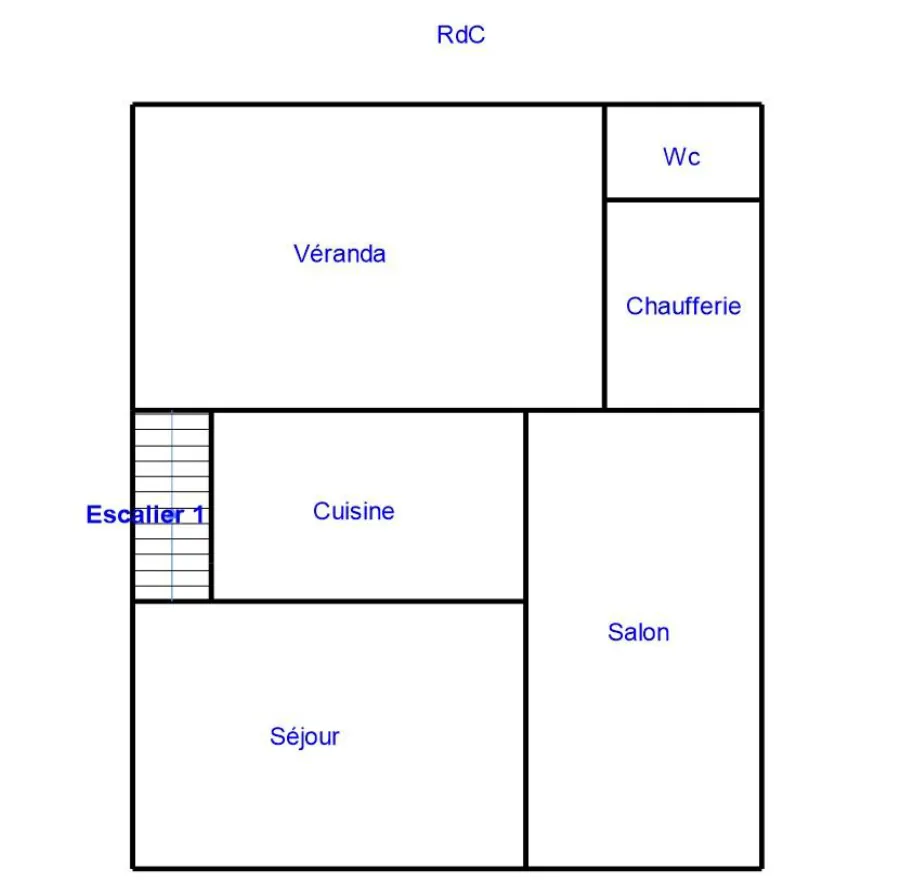 Maison familiale lumineuse à Sablé-sur-Sarthe avec 4 chambres et grand potentiel 