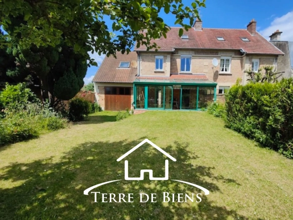 Maison 142 m² avec jardin et garage à Soissons, emplacement privilégié
