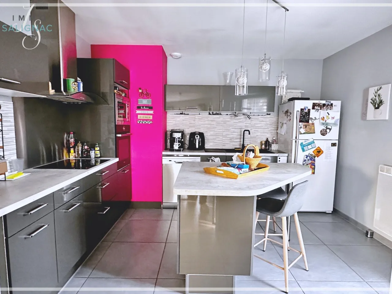 Maison moderne avec piscine chauffée, garage et jardin à Saint-Cyr-sur-Menthon 