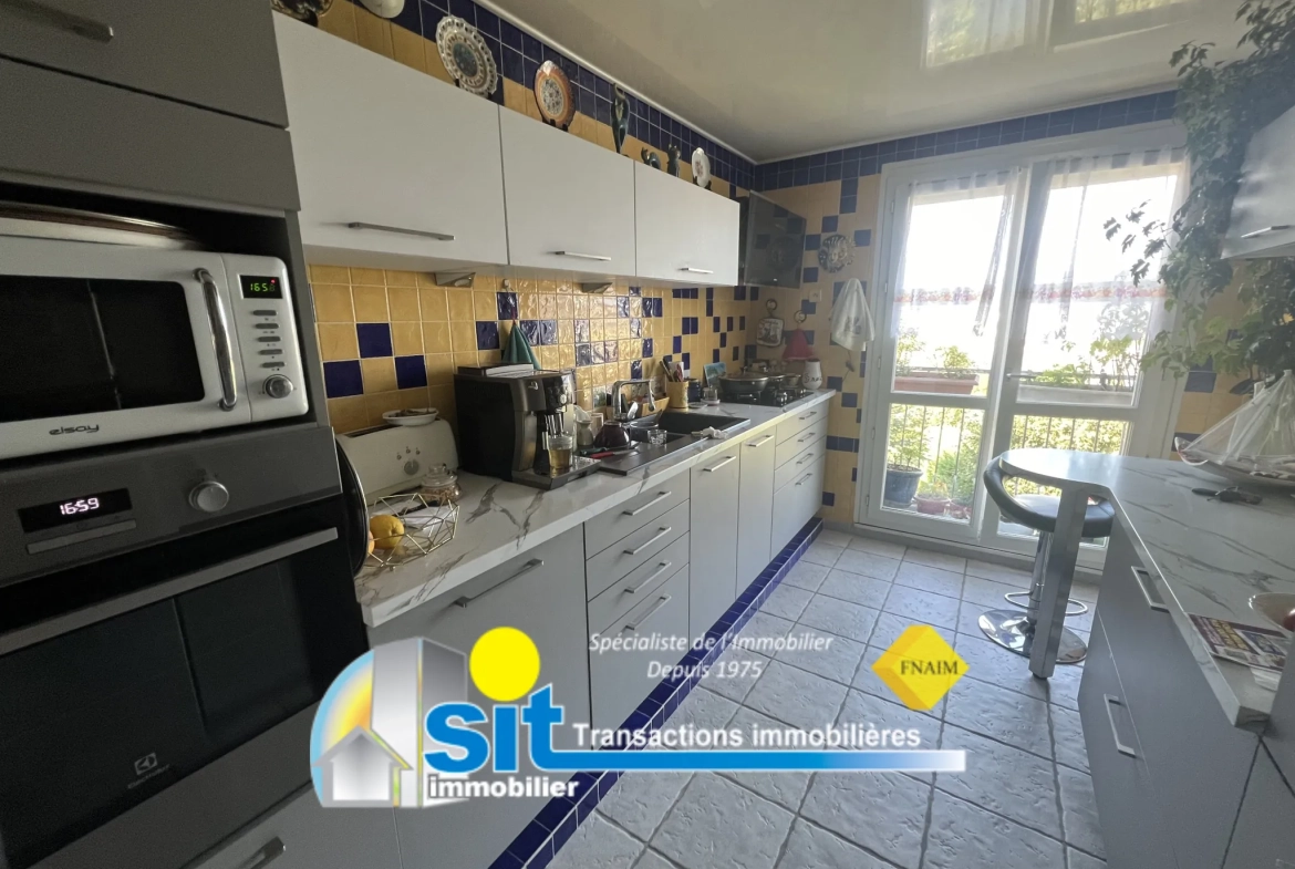 Appartement T3 avec garage à Saint-Romain-en-Gal - 74 m² rénovés 