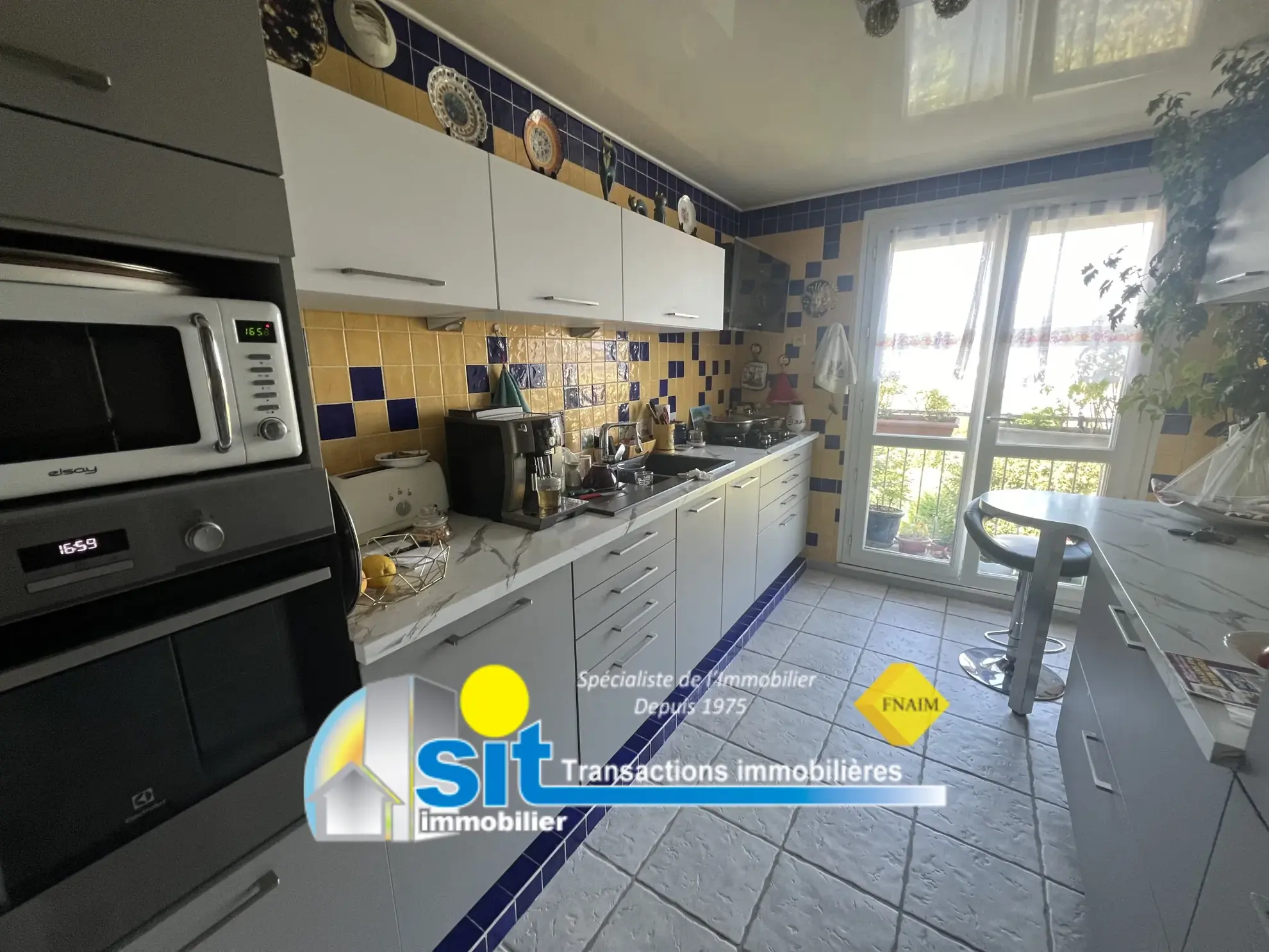Appartement T3 avec garage à Saint-Romain-en-Gal - 74 m² rénovés 