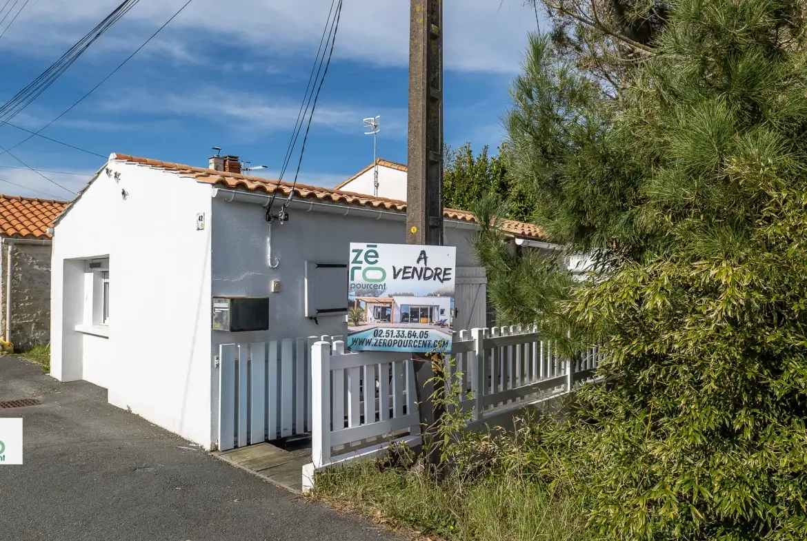 Maison de plain-pied à La Tranche-sur-Mer de 34 m² proche mer 